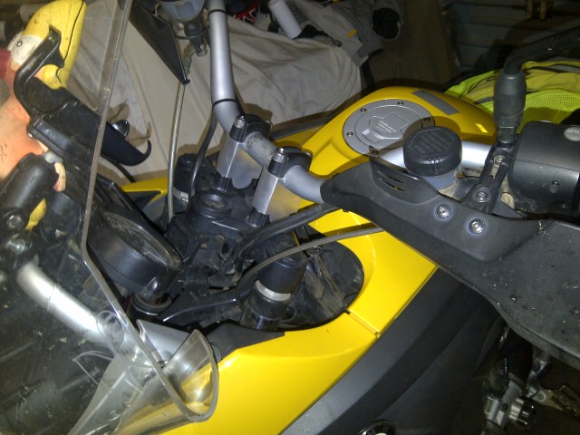 Risers Installed