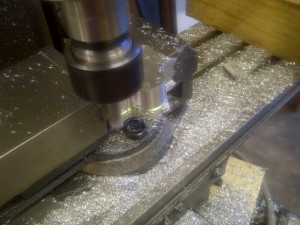 Finishing Cut on Male Insert